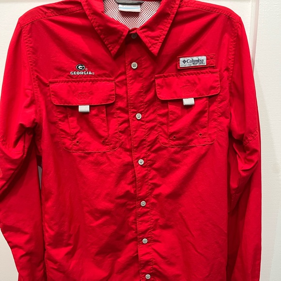 Columbia, PFG, Georgia Bulldogs shirt - Picture 1 of 6